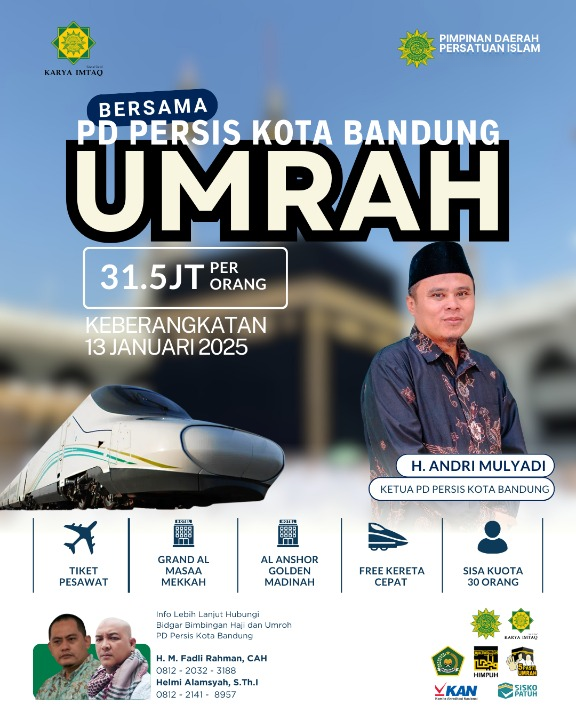 Umroh Bersama PD PERSIS Provinsi Nusa Tenggara Barat